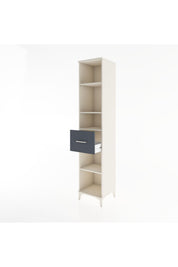 Hyperion Dolap 4 Raflı Tek Çekmeceli 44x44x221 - S61M240V2B