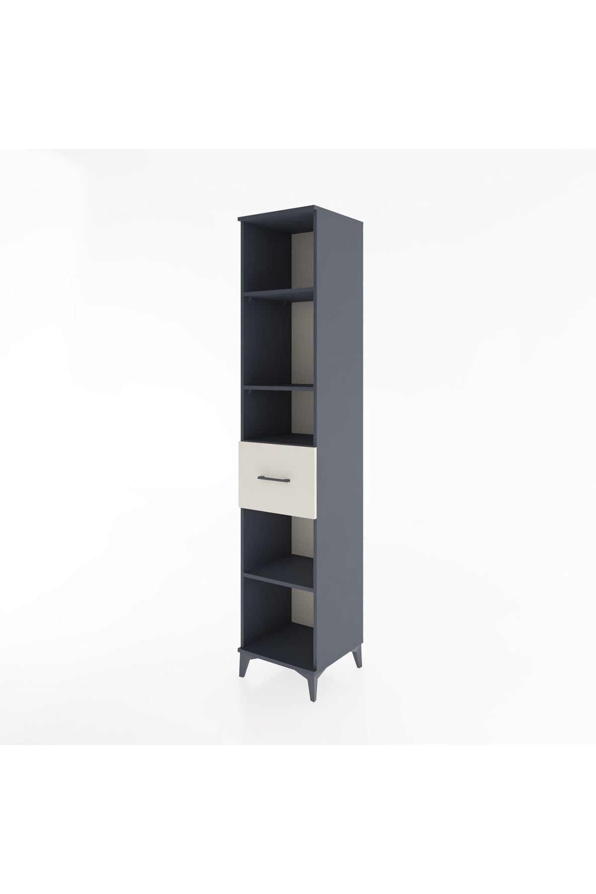 Hyperion Dolap 4 Raflı Tek Çekmeceli 44x44x221 - S61M240V4B