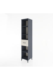 Hyperion Dolap 4 Raflı Tek Çekmeceli 44x44x221 - S61M240V4B