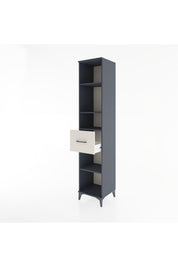 Hyperion Dolap 4 Raflı Tek Çekmeceli 44x44x221 - S61M240V4B