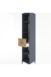 Hyperion Dolap 4 Raflı Tek Çekmeceli 44x44x221 - S61M240V6B
