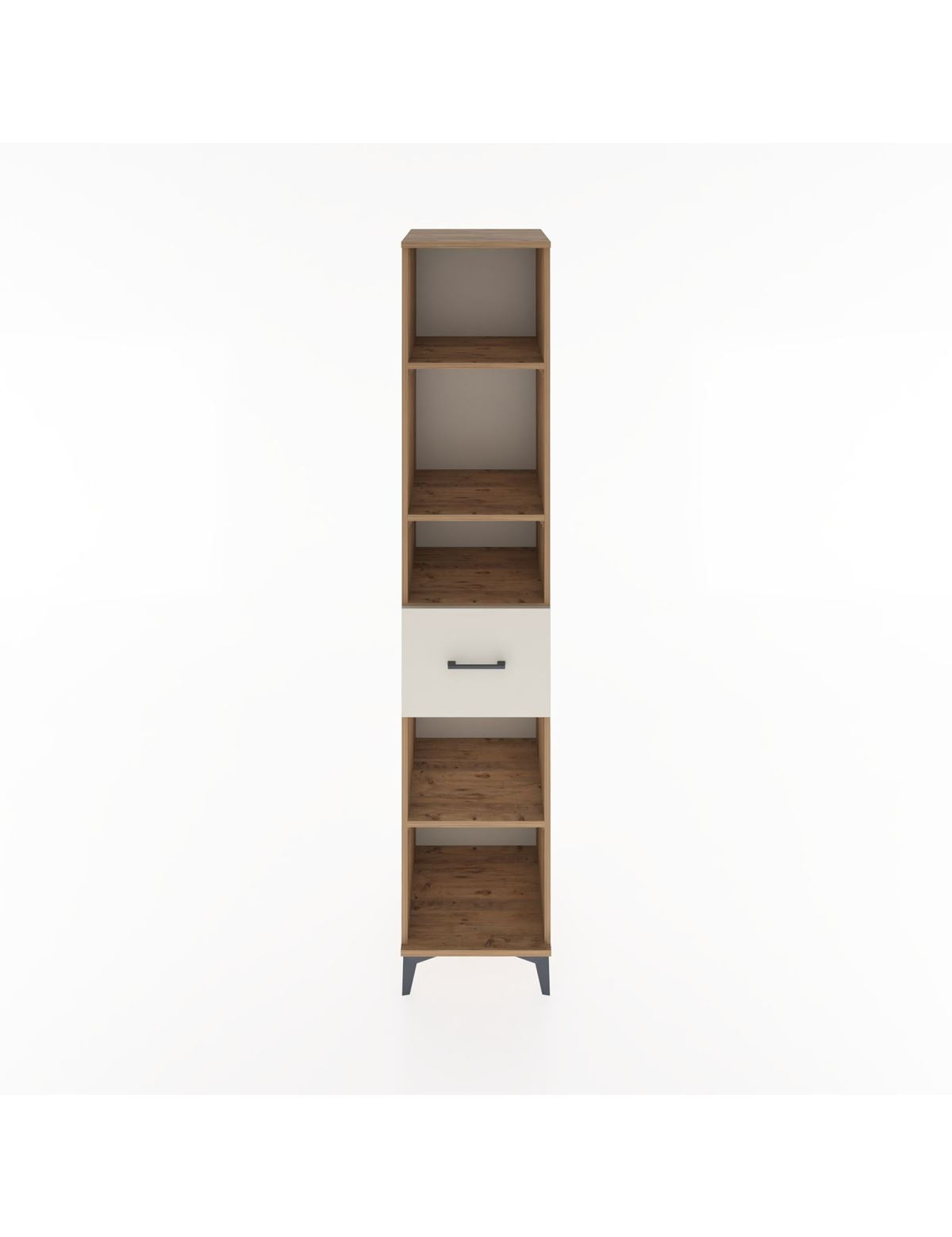 Hyperion Dolap 4 Raflı Tek Çekmeceli 44x44x221 - S61M240V7B