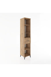 Hyperion Dolap 4 Raflı Tek Çekmeceli 44x44x221 - S61M240V9B