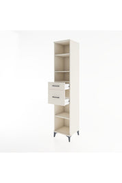 Hyperion Dolap 4 Raflı 2 Çekmeceli 44x44x221 - S61M242V1B