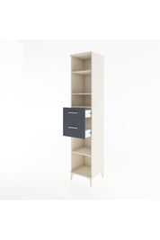 Hyperion Dolap 4 Raflı 2 Çekmeceli 44x44x221 - S61M242V2B