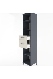 Hyperion Dolap 4 Raflı 2 Çekmeceli 44x44x221 - S61M242V4B