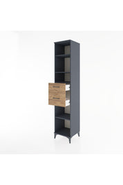 Hyperion Dolap 4 Raflı 2 Çekmeceli 44x44x221 - S61M242V6B