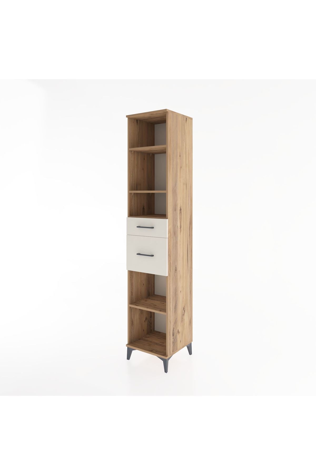 Hyperion Dolap 4 Raflı 2 Çekmeceli 44x44x221 - S61M242V7B