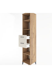 Hyperion Dolap 4 Raflı 2 Çekmeceli 44x44x221 - S61M242V7B