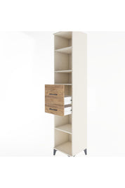 Hyperion Dolap 4 Raflı 2 Çekmeceli 44x44x221 - S61M243V3B