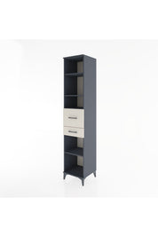 Hyperion Dolap 4 Raflı 2 Çekmeceli 44x44x221 - S61M243V4B