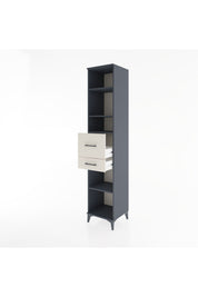 Hyperion Dolap 4 Raflı 2 Çekmeceli 44x44x221 - S61M243V4B