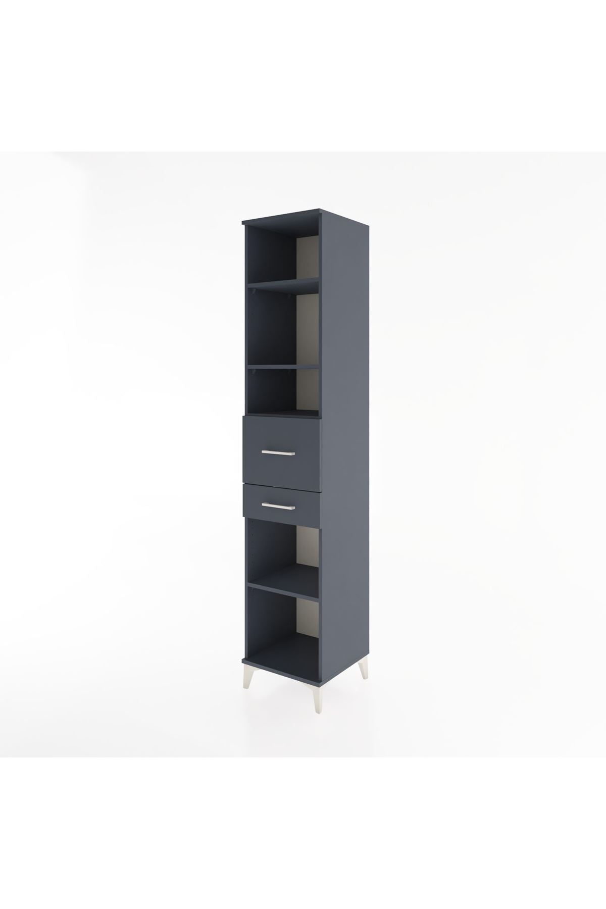 Hyperion Dolap 4 Raflı 2 Çekmeceli 44x44x221 - S61M243V5B