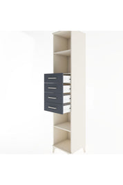 Hyperion Dolap 3 Raflı 4 Çekmeceli 44x44x221 - S61M244V2B