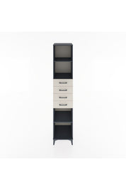 Hyperion Dolap 3 Raflı 4 Çekmeceli 44x44x221 - S61M244V4B