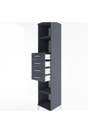 Hyperion Dolap 3 Raflı 4 Çekmeceli 44x44x221 - S61M244V5B