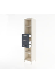 Hyperion Dolap 3 Raflı 3 Çekmeceli 44x44x221 - S61M245V2B