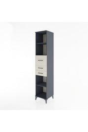 Hyperion Dolap 4 Raflı 3 Çekmeceli 44x44x221 - S61M246V4B