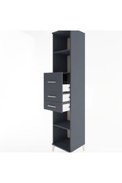Hyperion Dolap 4 Raflı 3 Çekmeceli 44x44x221 - S61M246V5B