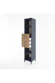 Hyperion Dolap 4 Raflı 3 Çekmeceli 44x44x221 - S61M246V6B