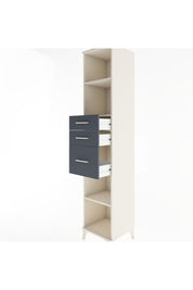 Hyperion Dolap 3 Raflı 3 Çekmeceli 44x44x221 - S61M247V2B