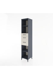 Hyperion Dolap 3 Raflı 3 Çekmeceli 44x44x221 - S61M247V4B