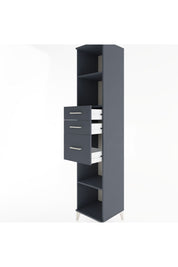 Hyperion Dolap 3 Raflı 3 Çekmeceli 44x44x221 - S61M247V5B