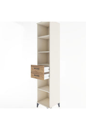 Hyperion Dolap 4 Raflı 2 Çekmeceli 44x44x221 - S61M248V3B