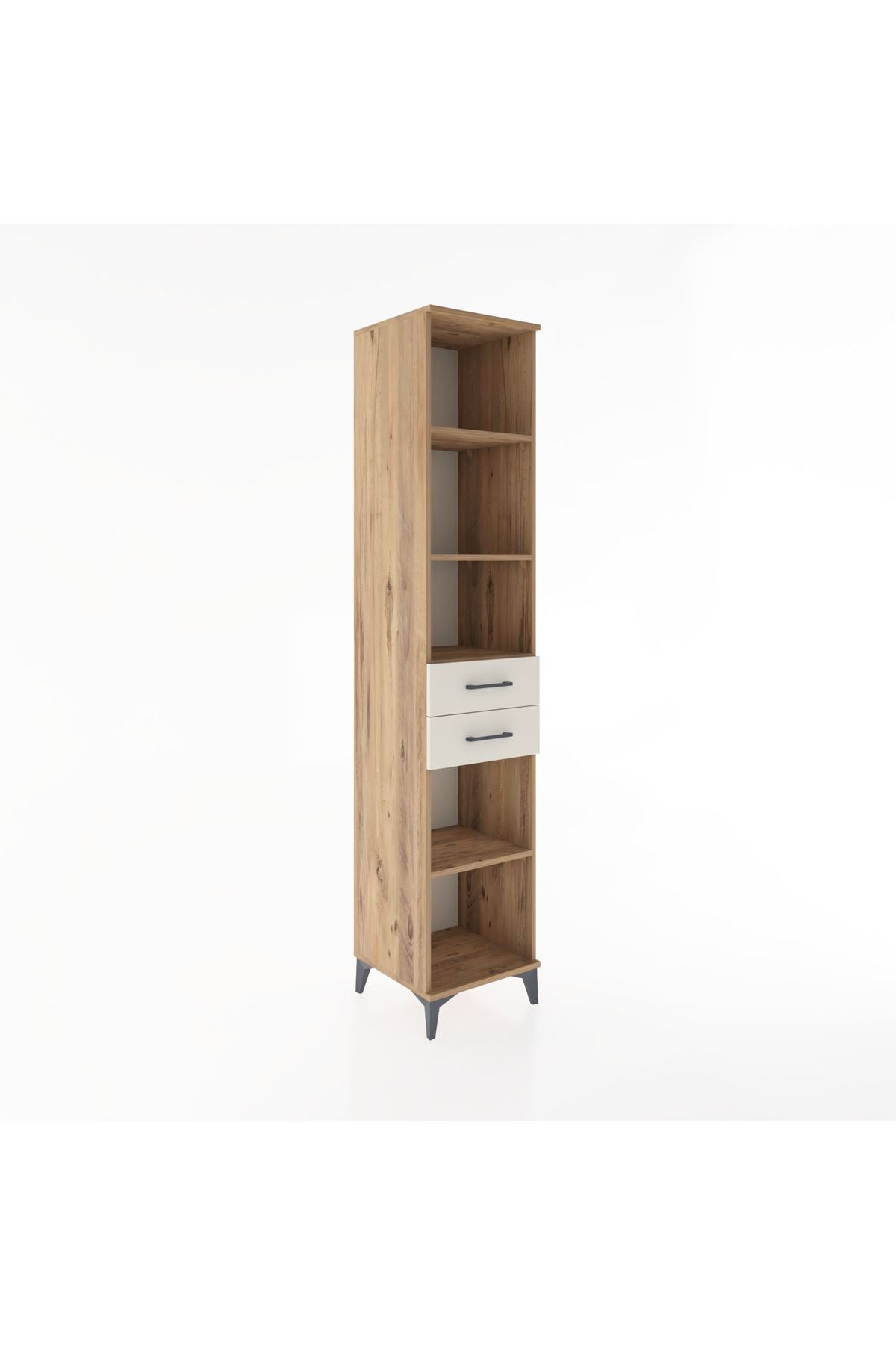 Hyperion Dolap 4 Raflı 2 Çekmeceli 44x44x221 - S61M248V7B