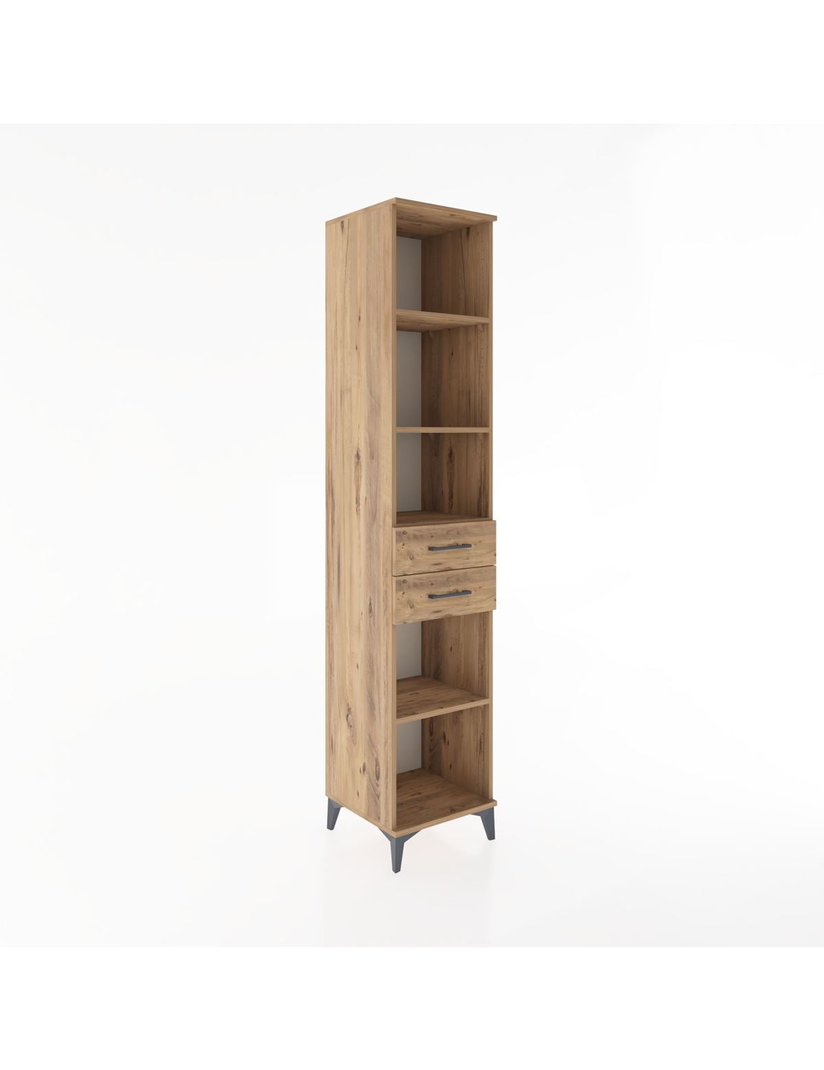 Hyperion Dolap 4 Raflı 2 Çekmeceli 44x44x221 - S61M248V9B
