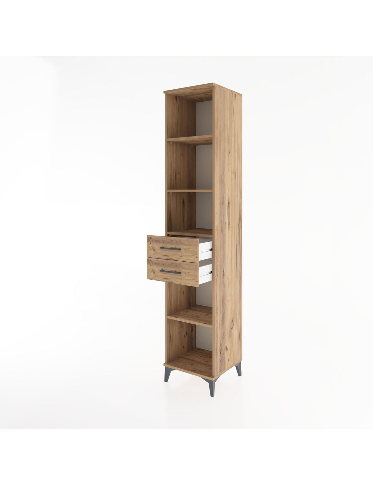 Hyperion Dolap 4 Raflı 2 Çekmeceli 44x44x221 - S61M248V9B