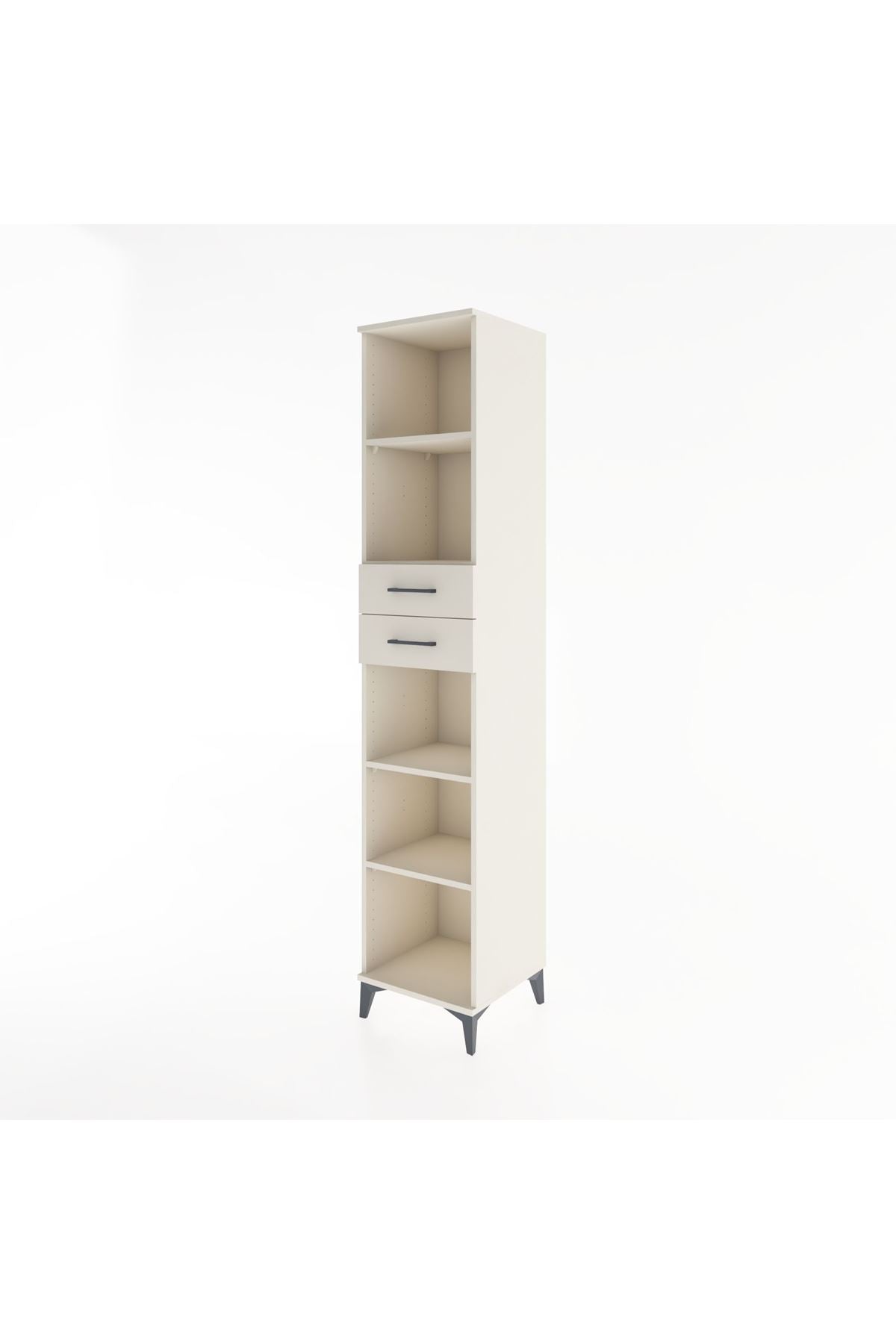 Hyperion Dolap 4 Raflı 2 Çekmeceli 44x44x221 - S61M249V1B