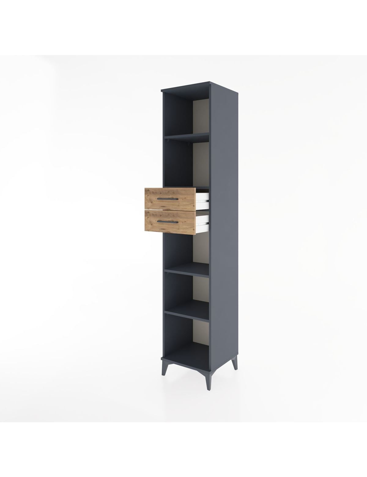 Hyperion Dolap 4 Raflı 2 Çekmeceli 44x44x221 - S61M249V6B
