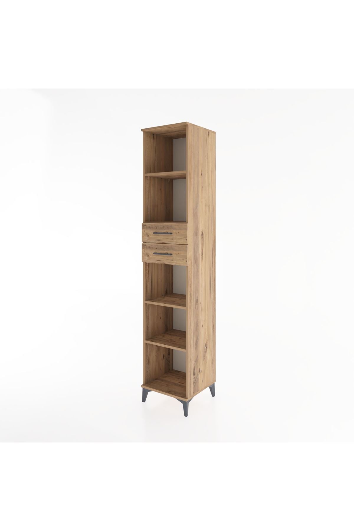 Hyperion Dolap 4 Raflı 2 Çekmeceli 44x44x221 - S61M249V9B