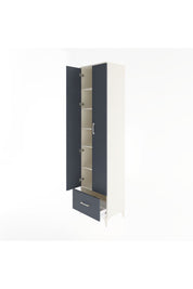 Hyperion Dolap 6 Raflı Tek Çekmeceli 2 Kapaklı 60x44x243 - S65M002V2B