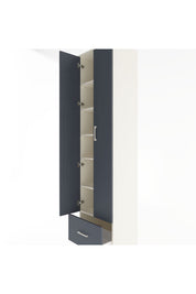 Hyperion Dolap 6 Raflı Tek Çekmeceli 2 Kapaklı 60x44x243 - S65M002V2B
