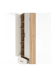 Hyperion Dolap 6 Raflı Tek Çekmeceli 2 Kapaklı 60x44x243 - S65M002V7B
