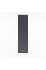 Hyperion Dolap 6 Raflı Tek Çekmeceli 2 Kapaklı 60x44x243