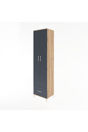 Hyperion Dolap 6 Raflı Tek Çekmeceli 2 Kapaklı 60x44x243 - S65M002V8B