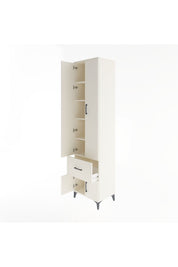 Hyperion Dolap 5 Raflı Tek Çekmeceli 4 Kapaklı 60x44x243 - S65M003V1B