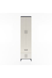 Hyperion Dolap 5 Raflı Tek Çekmeceli 4 Kapaklı 60x44x243 - S65M003V4B