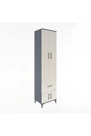Hyperion Dolap 5 Raflı Tek Çekmeceli 4 Kapaklı 60x44x243 - S65M003V4B
