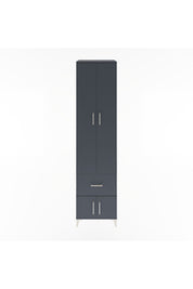 Hyperion Dolap 5 Raflı Tek Çekmeceli 4 Kapaklı 60x44x243 - S65M003V5B
