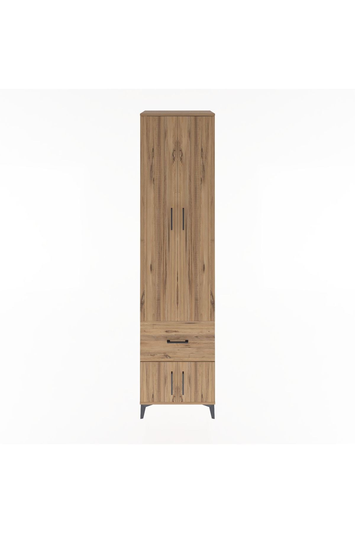 Hyperion Dolap 5 Raflı Tek Çekmeceli 4 Kapaklı 60x44x243 - S65M003V9B