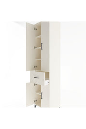 Hyperion Dolap 5 Raflı Tek Çekmeceli 4 Kapaklı 60x44x243 - S65M004V1B