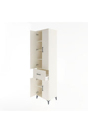 Hyperion Dolap 5 Raflı Tek Çekmeceli 4 Kapaklı 60x44x243 - S65M004V1B