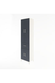 Hyperion Dolap 5 Raflı Tek Çekmeceli 4 Kapaklı 60x44x243 - S65M004V2B
