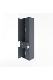 Hyperion Dolap 5 Raflı Tek Çekmeceli 4 Kapaklı 60x44x243 - S65M004V5B