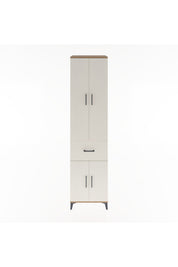 Hyperion Dolap 5 Raflı Tek Çekmeceli 4 Kapaklı 60x44x243 - S65M004V7B