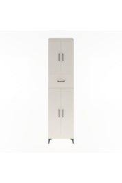 Hyperion Dolap 5 Raflı Tek Çekmeceli 4 Kapaklı 60x44x243 - S65M005V1B